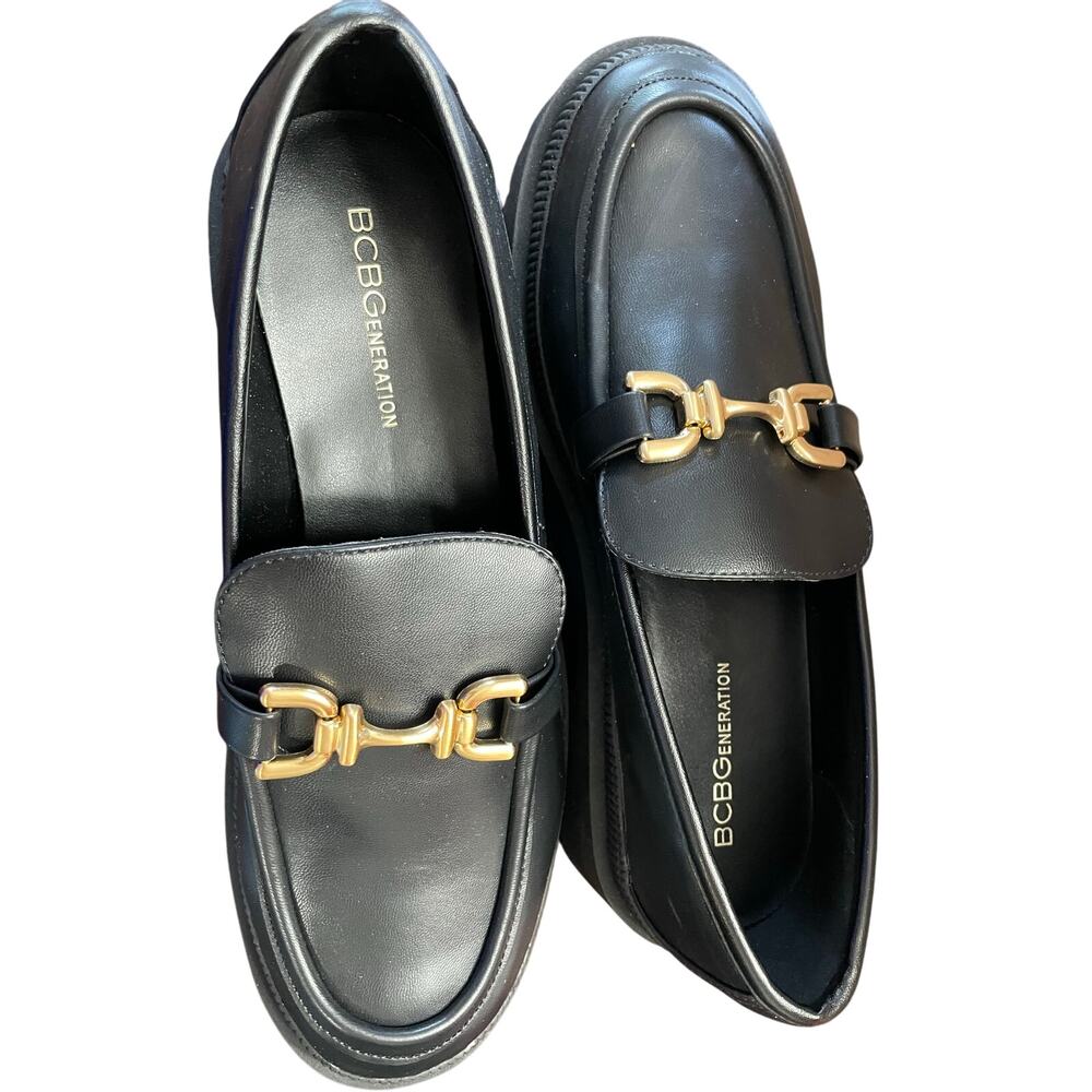 BCBGeneration women black loafers